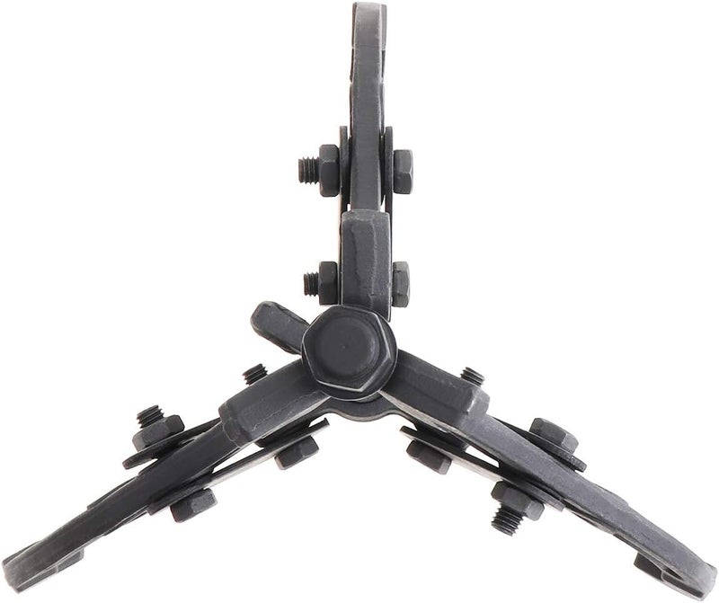 ChgImposs Multifunction Standard Carbon Steel 2 Jaw / 3 Jaw Bearing Puller with 4 Single Hole Claw Pullers for Car/Mechanical Repairing (6 Inch) - Image 5